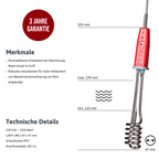 Sicherheits-Tauchsieder 1500 Watt